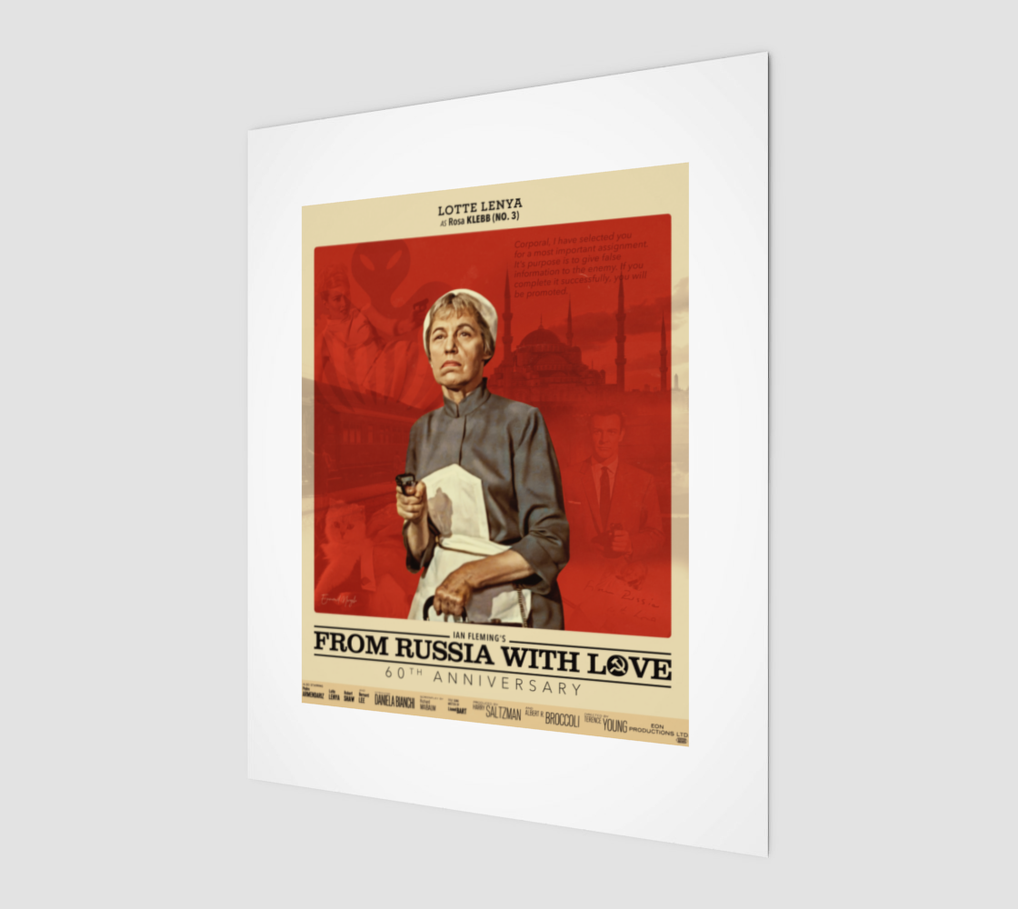 FRWL 60th Anniversary Posters: Rosa Klebb (No.3)
