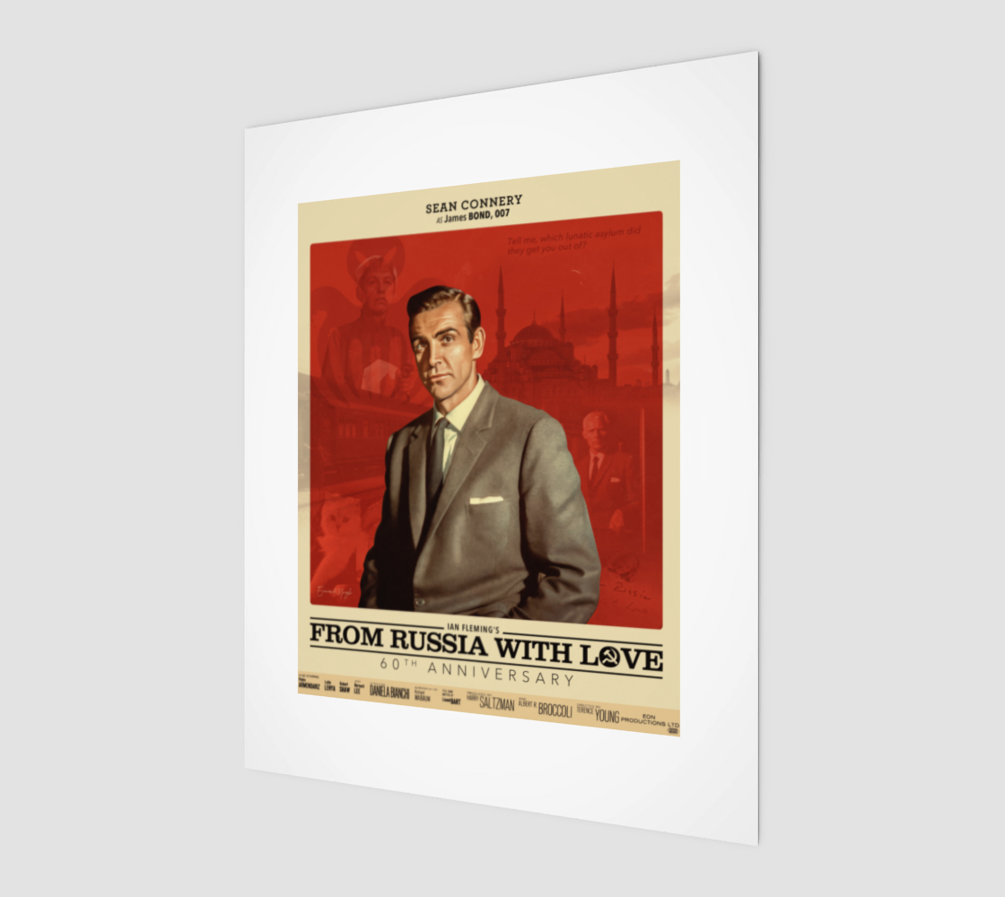 Dr No 60th Anniversary Posters: James Bond
