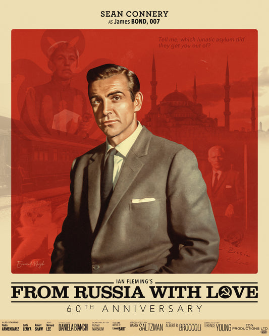 Dr No 60th Anniversary Posters: James Bond