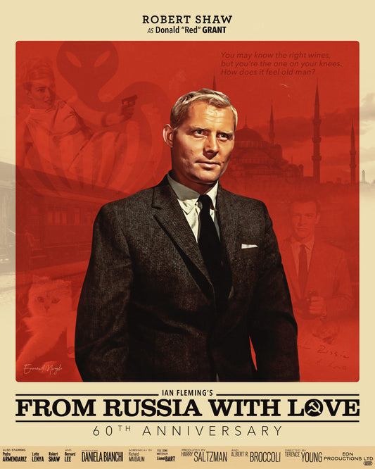 Dr No 60th Anniversary Posters: Donald "Red"" Grant