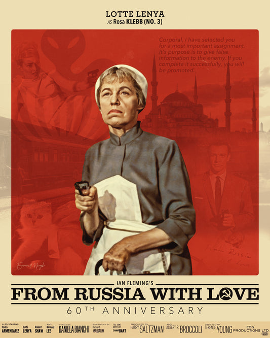 FRWL 60th Anniversary Posters: Rosa Klebb (No.3)