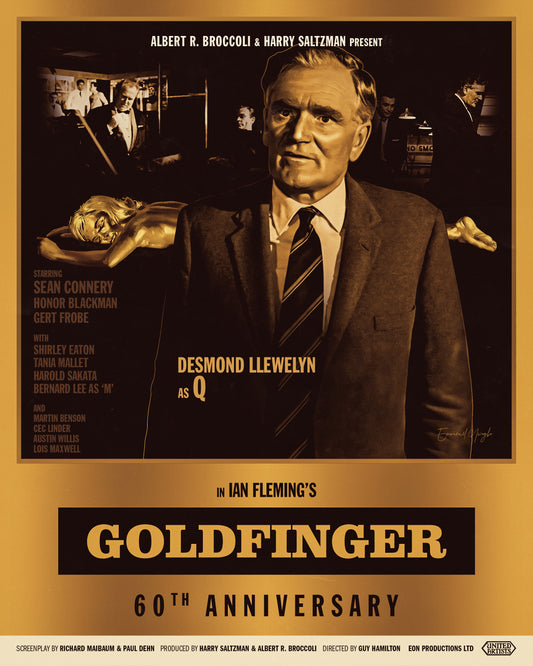 2024 Goldfinger 60th Anniversary Poster: Q